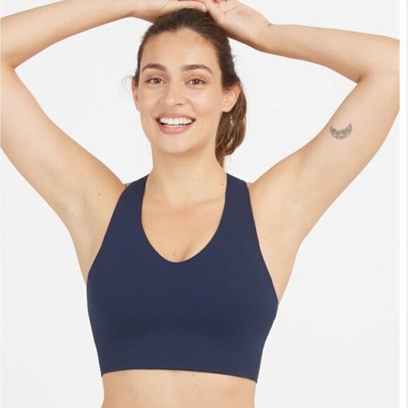 NWT SPANX Longline  Impact Sports Bra Small - Picture 1 of 9